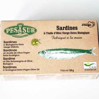 Sardinen in Bio-Olivenöl 120 g