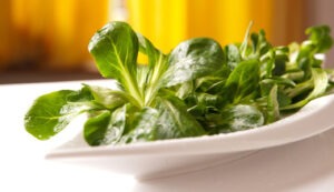 Badischer Feldsalat mit Walnuss-Dressing