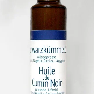 Naturreines kaltgepresstes Schwarzkümmelöl in brauner 250ml Glasflasche. Premiumqualität, berühmt für seine wirksamen ätherischen Öle und den einzigartigen Aminosäuren-Spiegel.