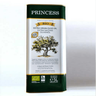 Bio-Olivenöl PRINCESS, Nativ Extra - 5L Kanister